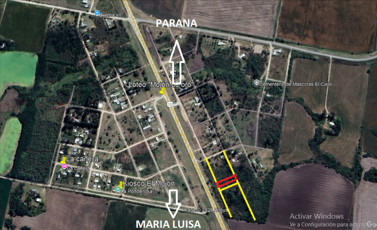 GRAN TERRENO LOTEO "MOJON DE ORO" - MA. LUISA - VENTA