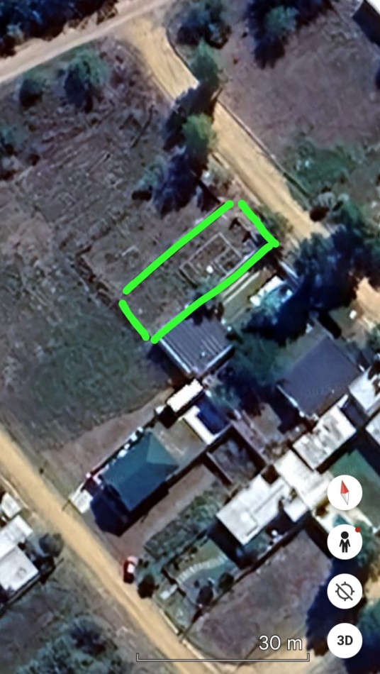 LOTE POSTA DEL SAUCE 250M2 CON CIMIENTOS