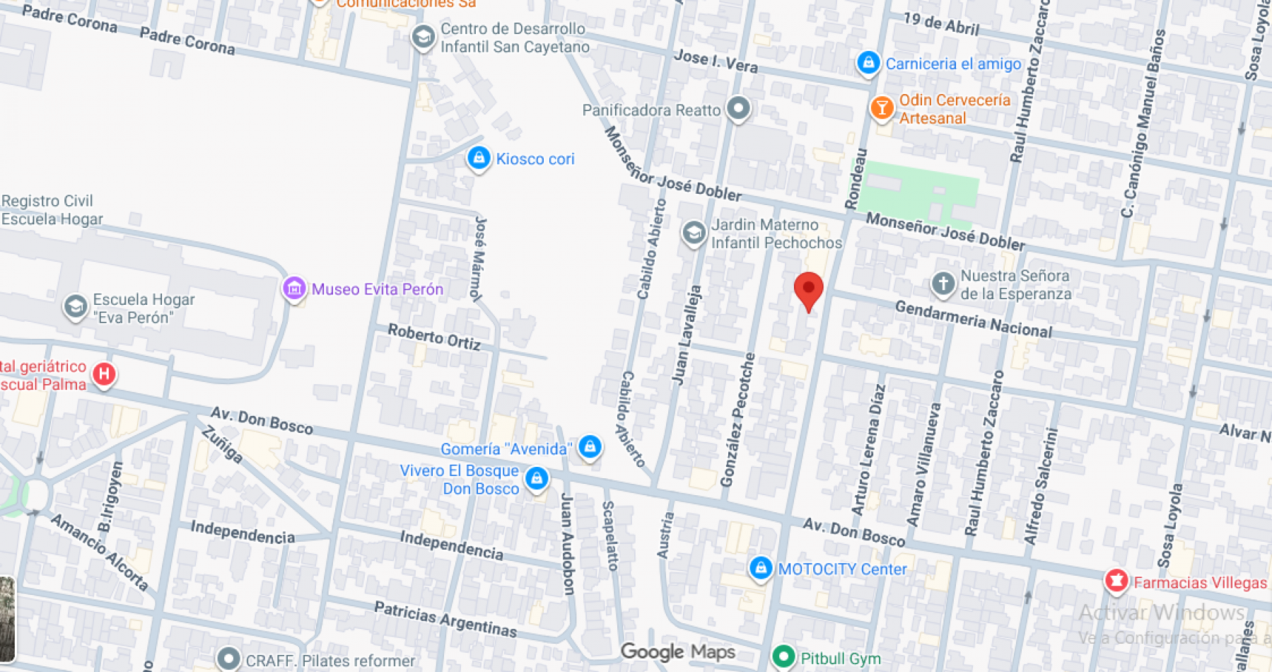 ALQUILER LOCAL CALLE RONDEAU